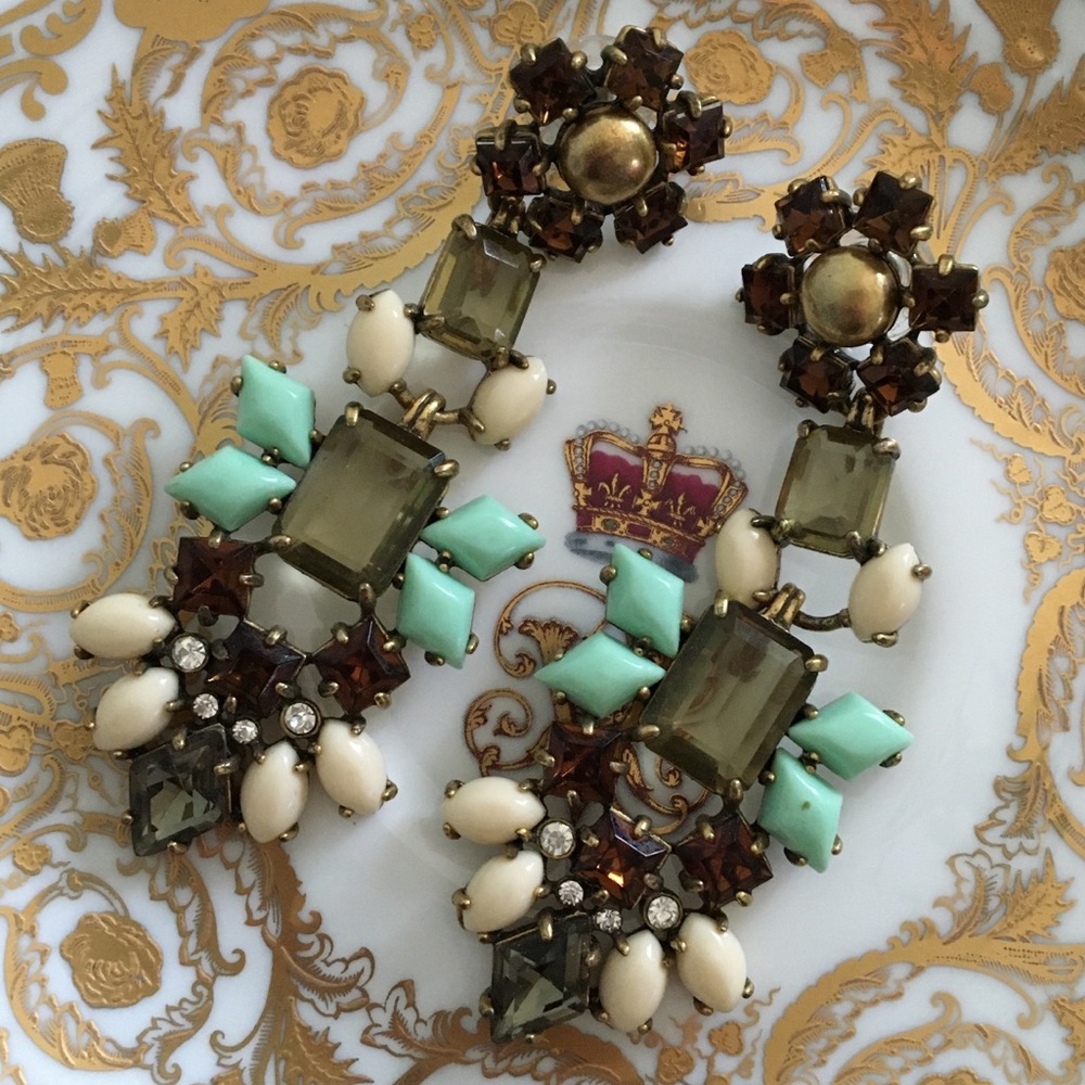 Stella and Dot Melanie Chandelier Earrings